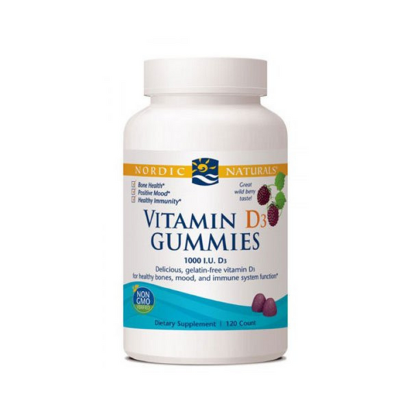 Nordic Vitamin D3 Gummies - Wild Berry 60 Gummies