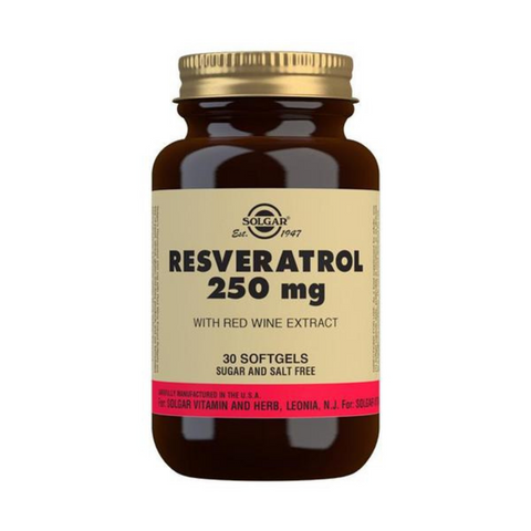 Solgar Resveratrol 250mg 30caps