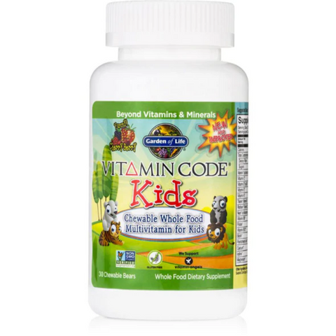 Garden of Life Vitamin Code Kids Multi Chewable 30tabs