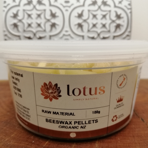 Lotus Beeswax Pellets Organic 100g