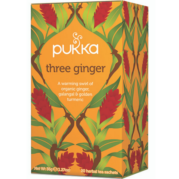 PUKKA Three Ginger Tea 20 Bags