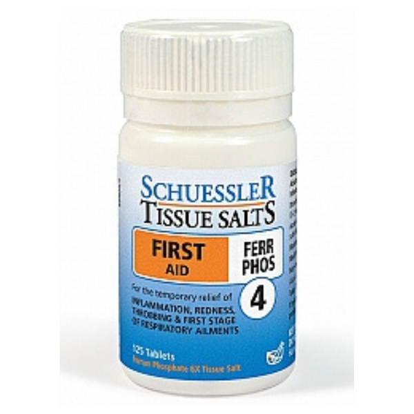Schuessler Ferr Phos 125tabs - First Aid