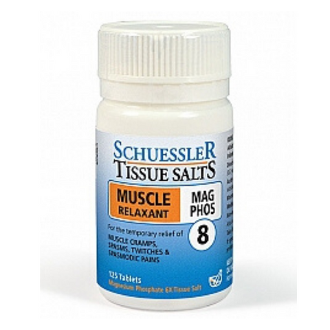 Schuessler Mag Phos 6x 125tabs - Muscle Relaxant
