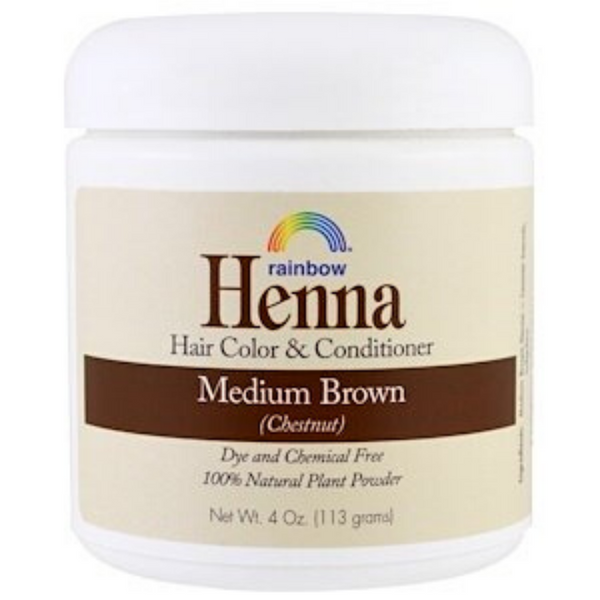 Rainbow Henna Medium Brown 113g
