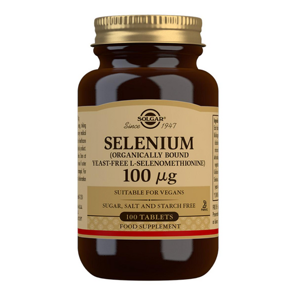 Solgar Selenium 100mcg 100tabs