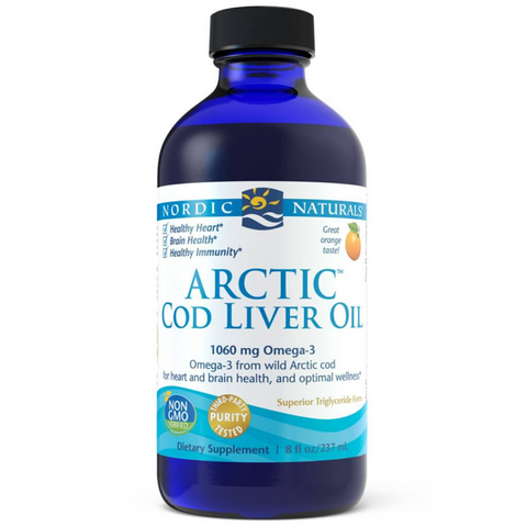 Nordic Artic Cod Liver Oil Lemon 237ml