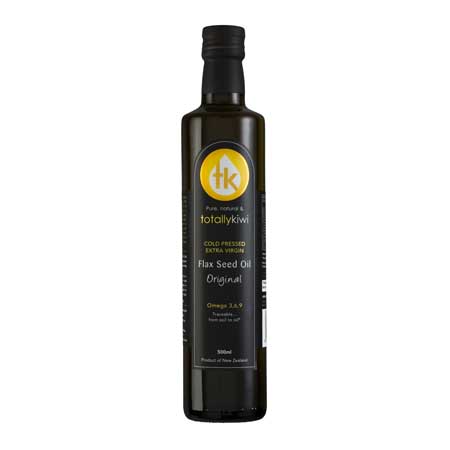 Totally Kiwi Flax Seed Oil 500ml (non organic)